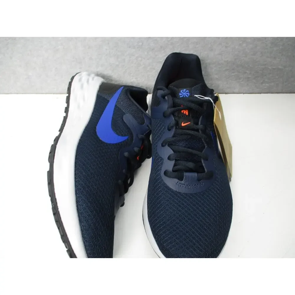 Nike Revolution 6 Next Nature Blue Road Running Shoes Mens Sz 7 Womens Sz 9.5